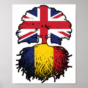 Poster Roumanie Roumanie Royaume-Uni Royaume-Uni Royaume-