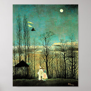 Poster Rousseau - Soirée Carnaval