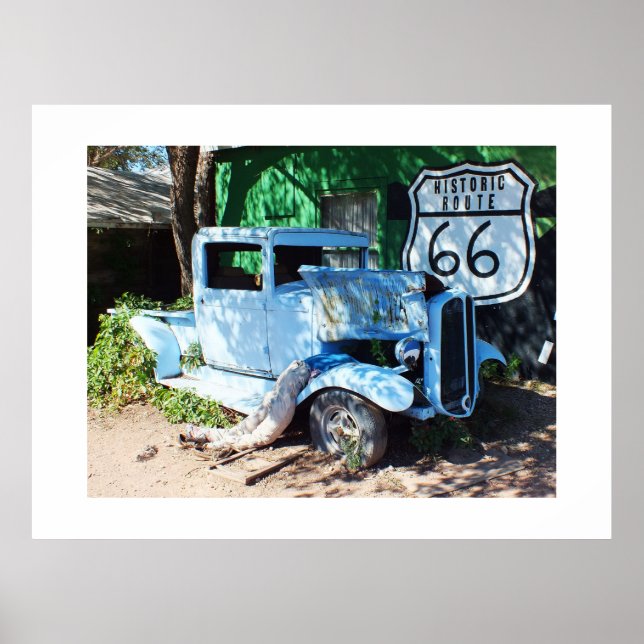 Poster Route 66 (Devant)