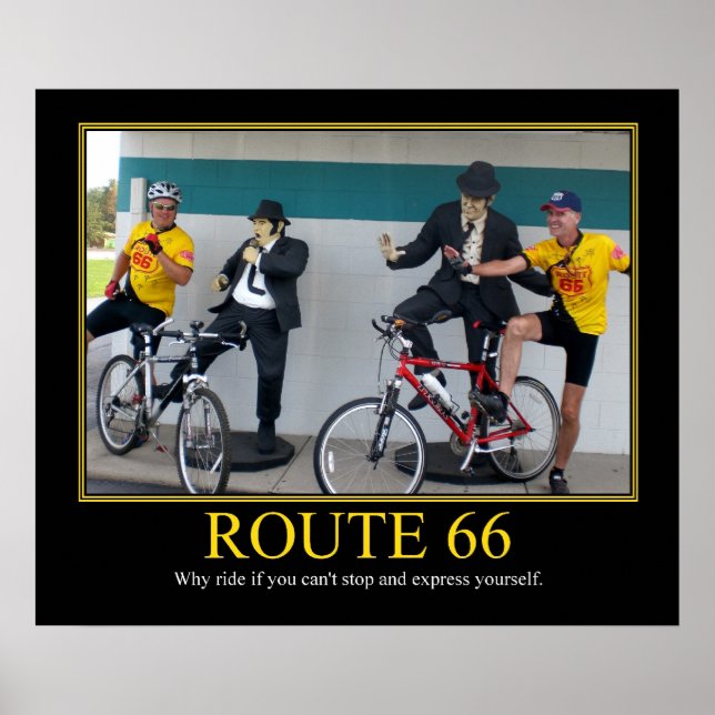 Poster Route 66 : Blues Brothers (Devant)