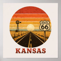 Route 66 Kansas Sunflower State Highway