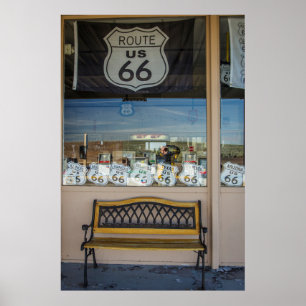 Poster Route 66 Storefront