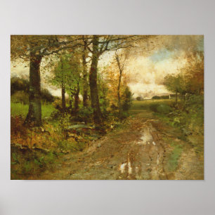 Poster Route à travers les bois