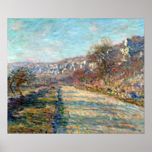 Poster Route Claude Monet de La Roche-Guyon