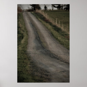 Poster Route de la campagne Me ramener à la maison Imprim