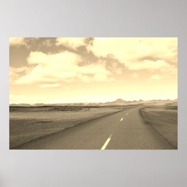 Poster Route de la Terre (Devant)