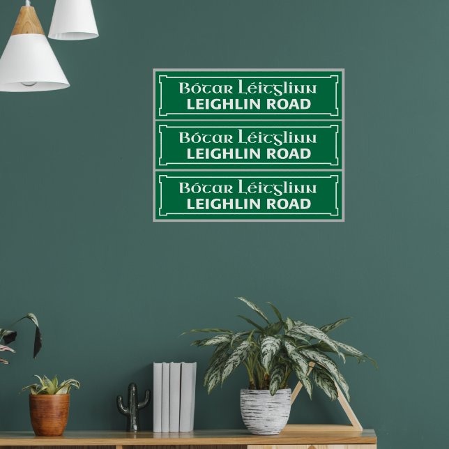 Poster Route de Leighlin (Salon 1)