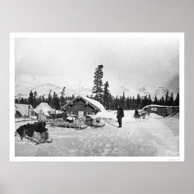 Poster Route de Valdez Trail 1916 (Devant)