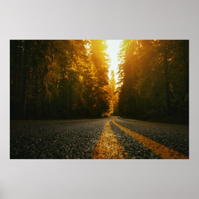 Poster Route du soleil (Devant)