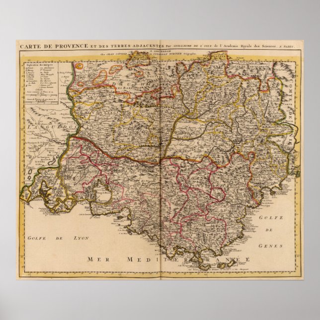 Poster Route française (Devant)