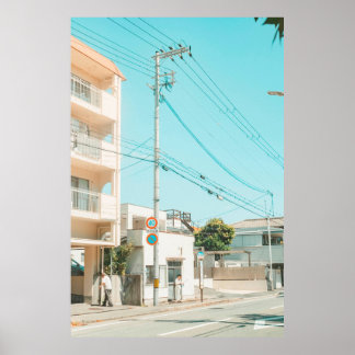 POSTER ROUTE PRÈS DE LA MAISON