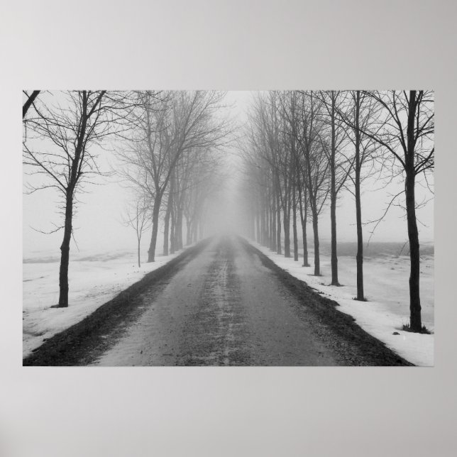 Poster Route vers nulle part (Devant)