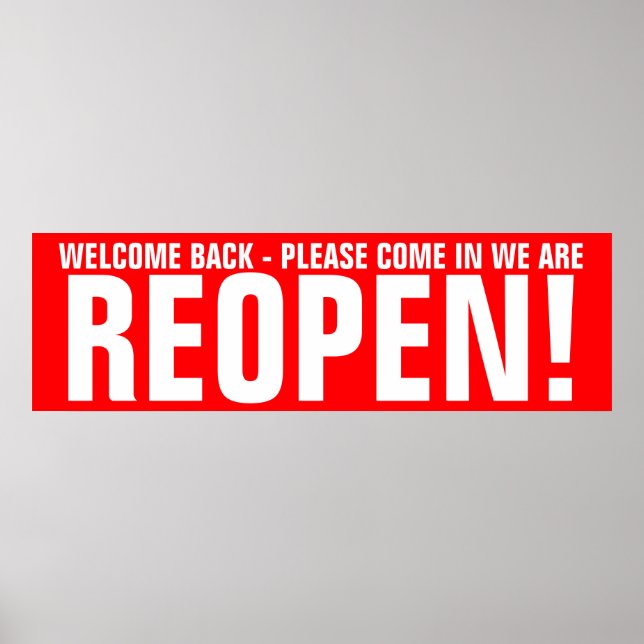 Poster rouvrir la signalisation d'appel d'affaires à acti (Devant)