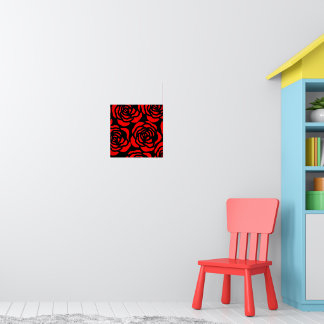 Poster roux rose
