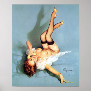 Poster Roux sur le Pin de téléphone