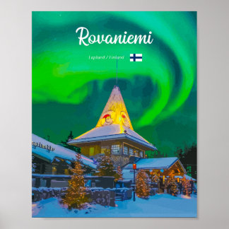 Poster Rovaneimi, Finlande