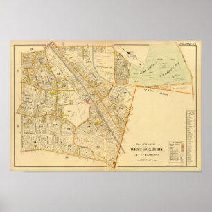 Poster Roxbury occidental, le Massachusetts 2