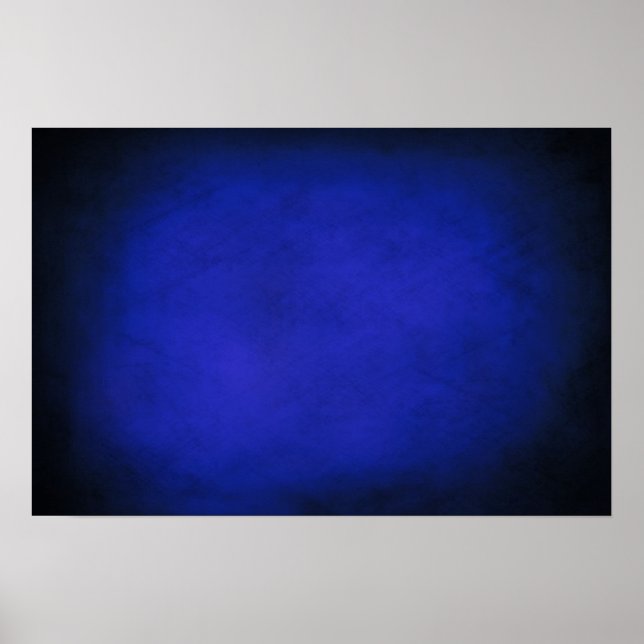 Poster Royal Blue & Black Arrière - plans (Devant)