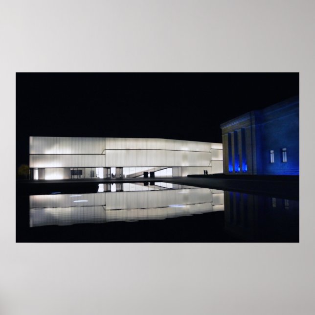 Poster Royal Blue Kansas City Art Museum (Devant)