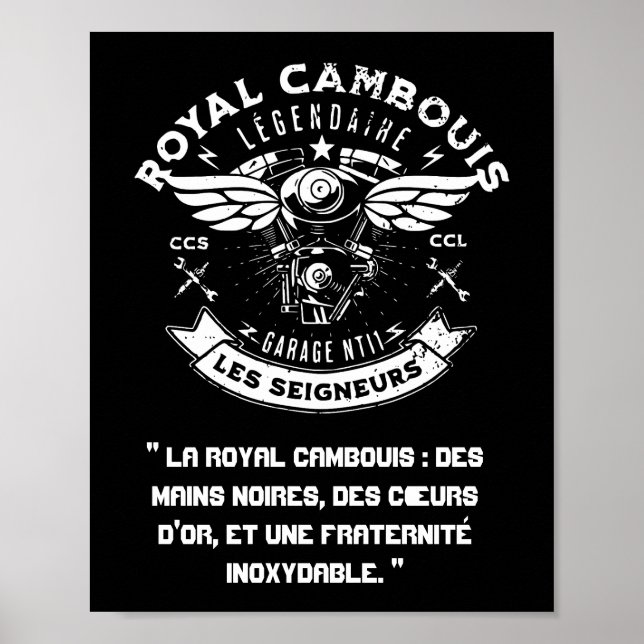 Poster, ROYAL CAMBOUIS Poster Paper (matte) (Front)