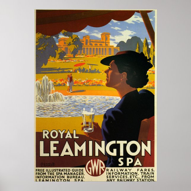 Poster Royal Leamington - UK (Devant)