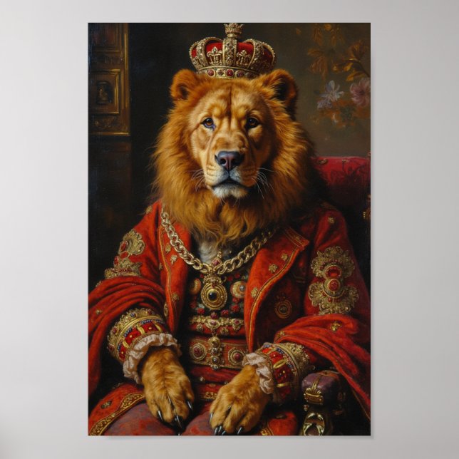 Poster Royal Lowchen Portrait (Devant)