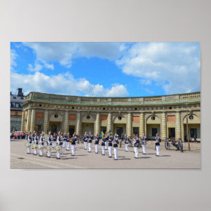 Poster Royal Swedish Army Band, Stockholm, Suède