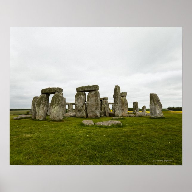 Poster Royaume-Uni, Wiltshire, Stonehenge (Devant)