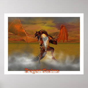 Poster Royaumes de dragon