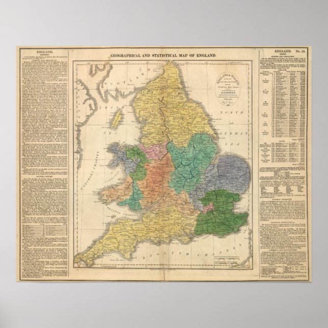 Poster Royaumes des Anglo-Saxons (Devant)