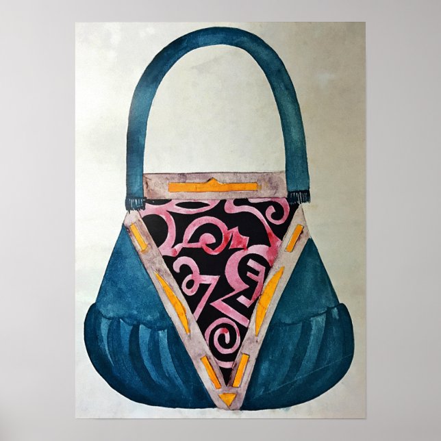 Poster Rozanova - Conception de sac à main pour femmes 19 (Devant)