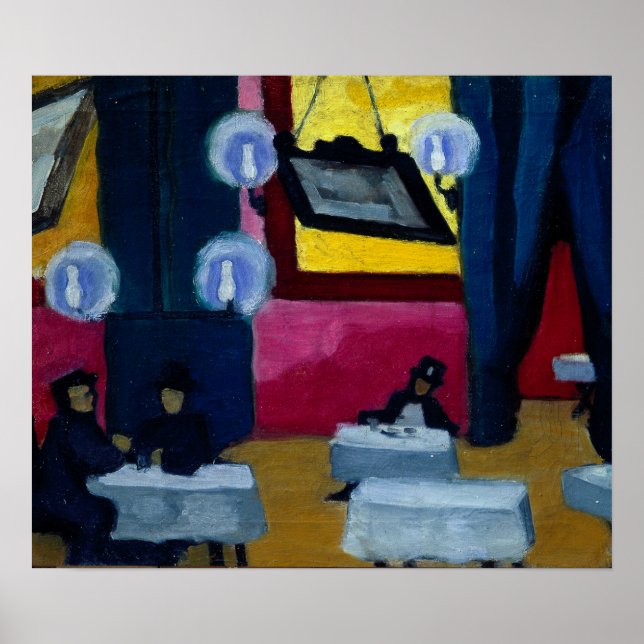 Poster Rozanova - Restaurant 1911 (Devant)