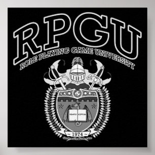 POSTER RPGU - B&W