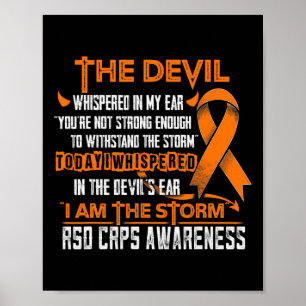 Poster Rsd Crps Conscience Je Suis Le Diable De La Tempêt