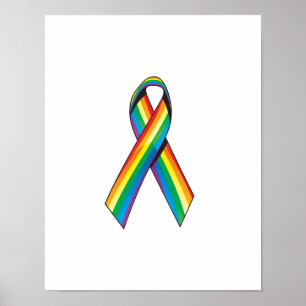 Poster Ruban d'arc-en-ciel