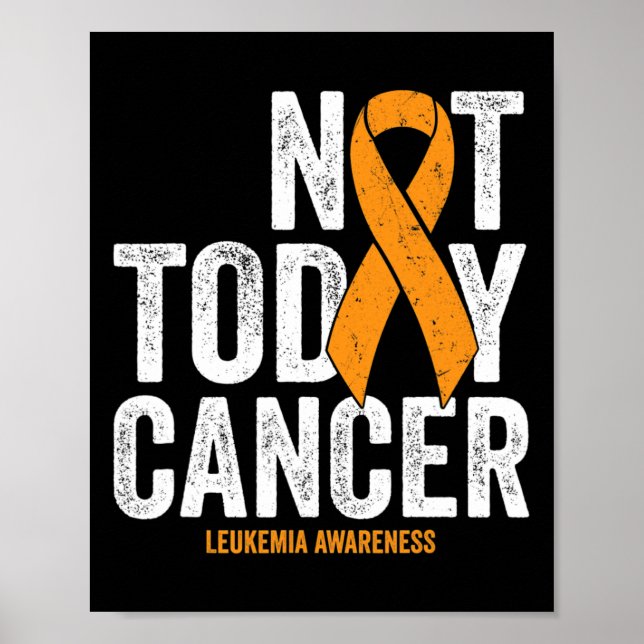 Poster Ruban de sensibilisation au cancer de la leucémie  (Devant)