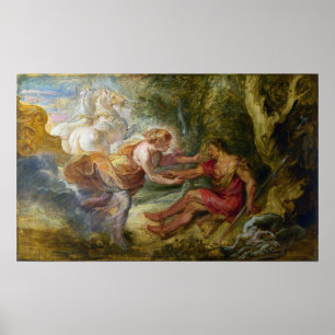 Poster Rubens - Aurore enlevant Céphale