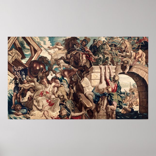 Poster Rubens - Bataille Du Pont Milvien (Devant)