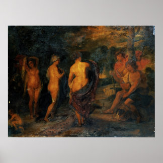 Poster Rubens - Jugement de Pâris
