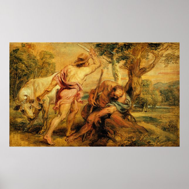 Poster Rubens - Mercure Et Argus 1636 (Devant)