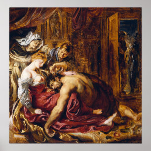 Poster Rubens - Samson Et Delilah