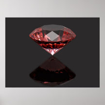 Ruby à diamant rouge