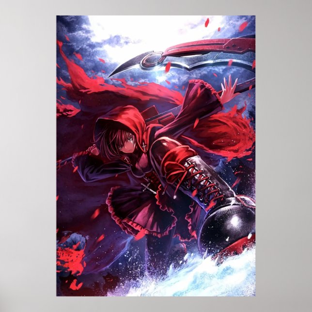Poster Ruby RWBY (Devant)