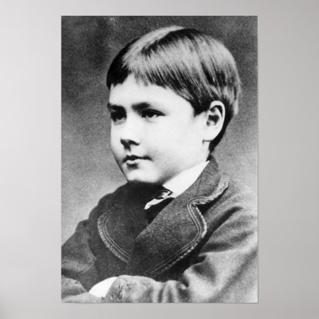 Poster Rudyard Kipling, c.1870 (Devant)