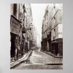 Poster Rue Aumaire, de la rue Volte, Paris, 1858-78