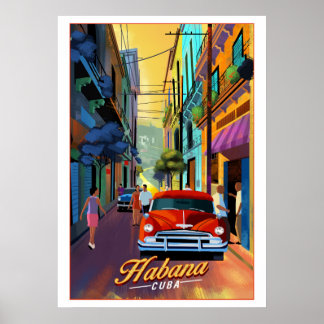 Poster Rue Cuba