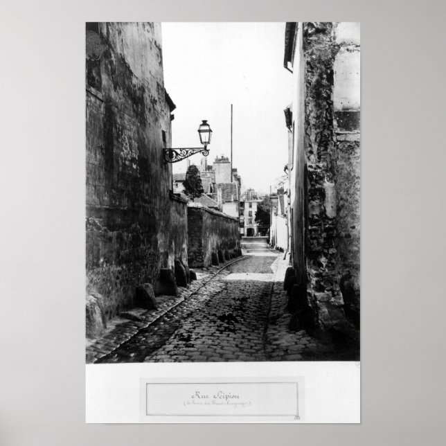 Poster Rue de Scipion (Devant)