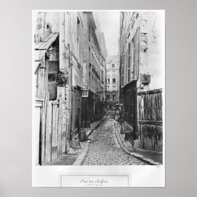Poster Rue des Anglais (Devant)