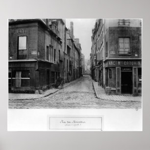 Poster Rue des Bernardins