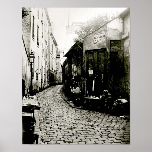 Poster Rue du Jardinet et impasse (Devant)